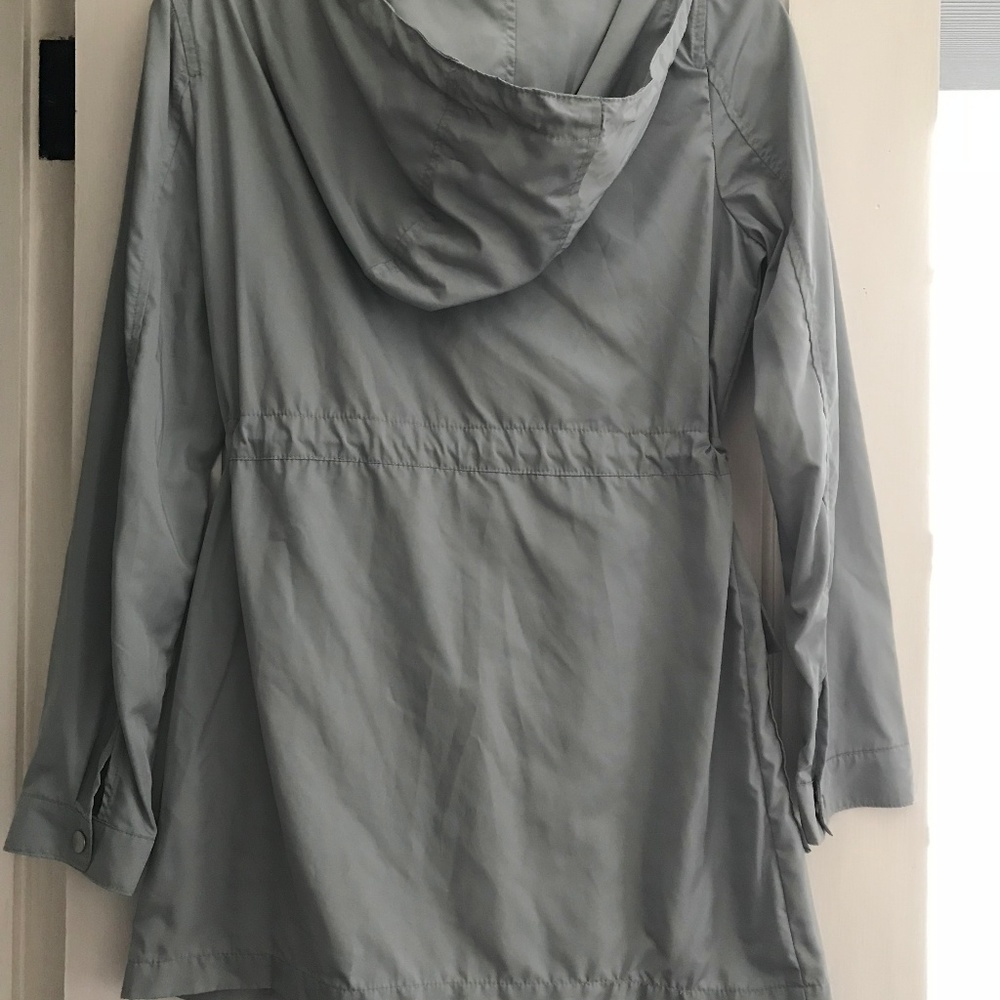 Forever 21 Drawstring Utility Jacket With Hood - image 2